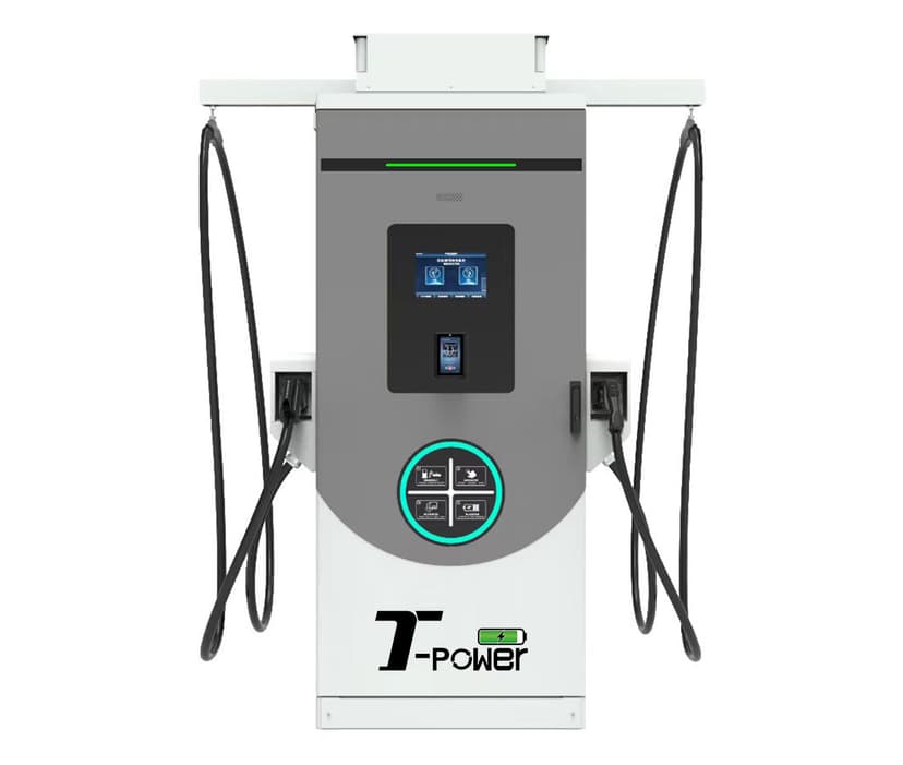 Floor Standing 2 Plug EV Charger 400kw DC Charger