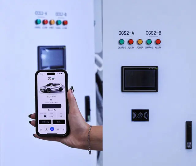 FT60/80/100/120 Floor Stand DC Charger 60-120kW DC