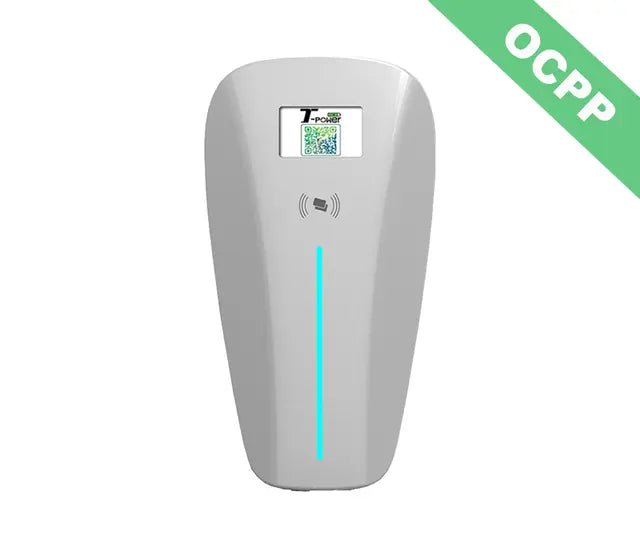 AC7/AC22 Plastic Wall-Mount EV Charger 7-22kW AC