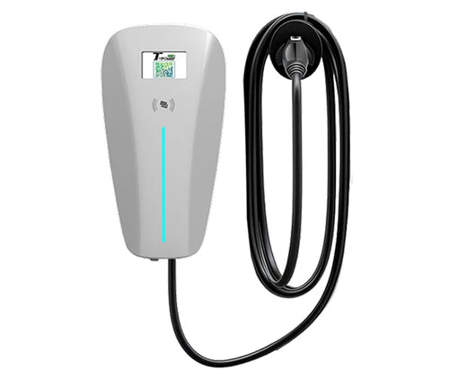 AC7/AC22 Plastic Wall-Mount EV Charger 7-22kW AC