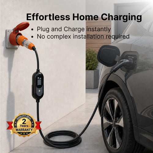PT22 Portable EV Charger 22kW AC