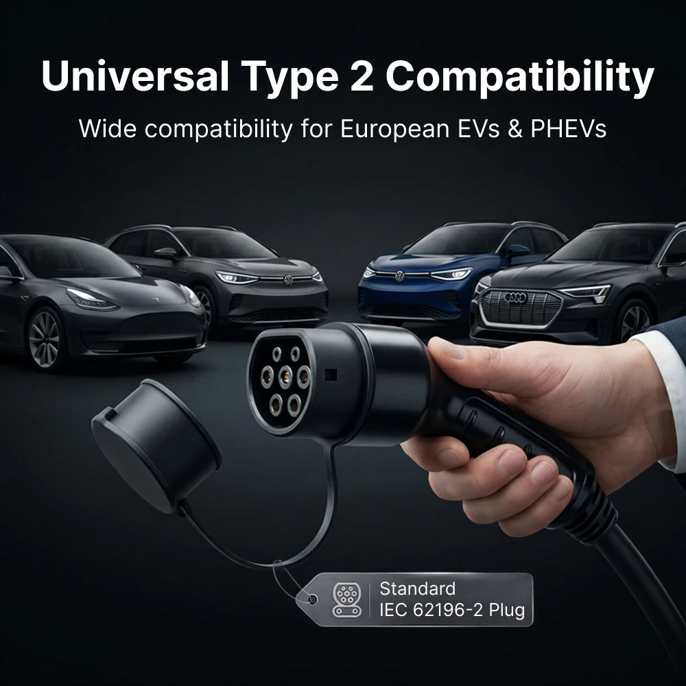 PT22 Portable EV Charger 22kW AC