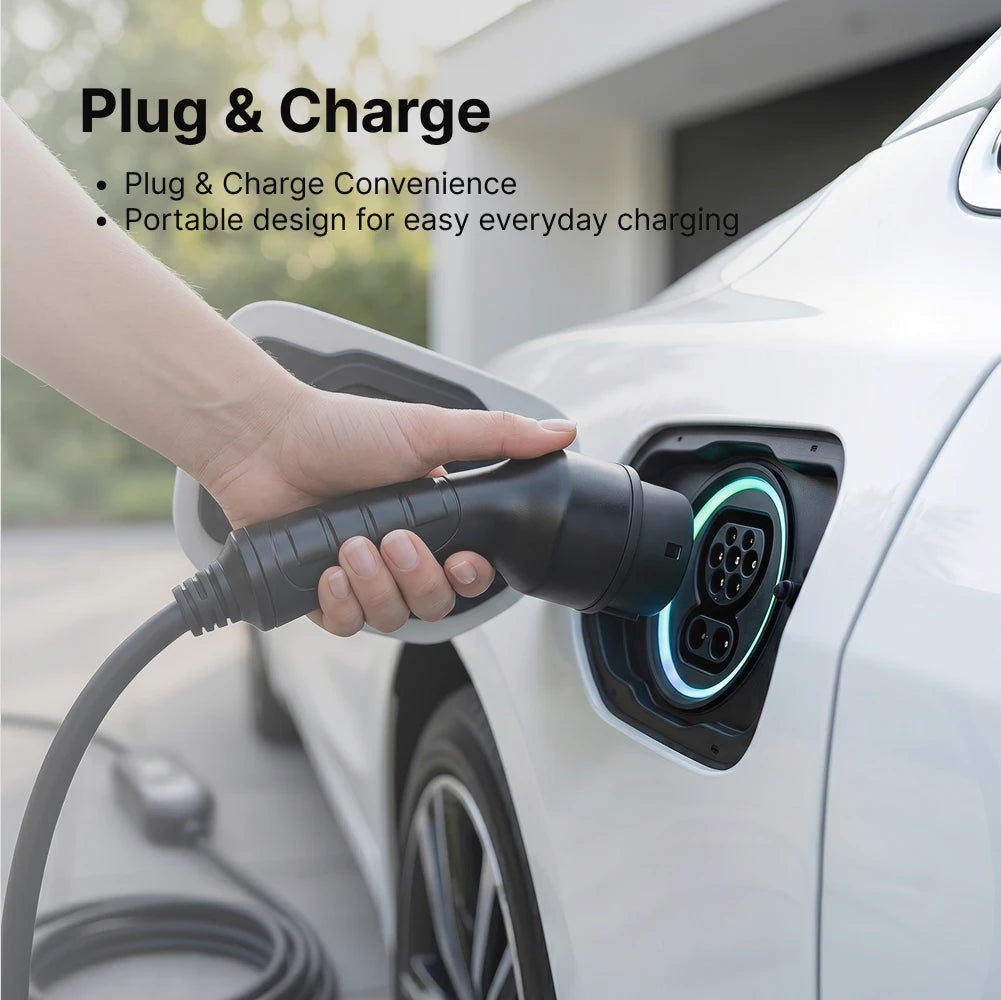 PT22 Portable EV Charger 22kW AC